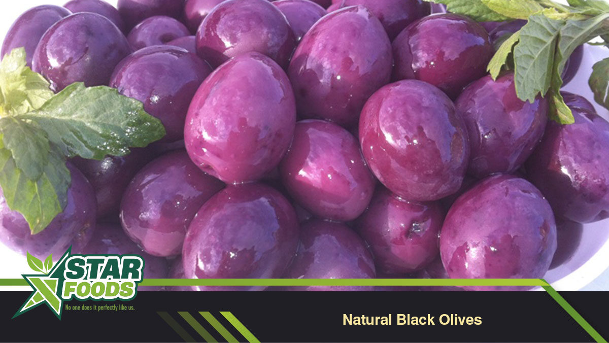 star foods export inc Natural Black Olives